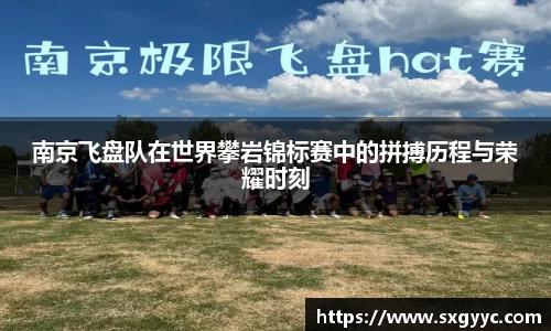 南京飞盘队在世界攀岩锦标赛中的拼搏历程与荣耀时刻